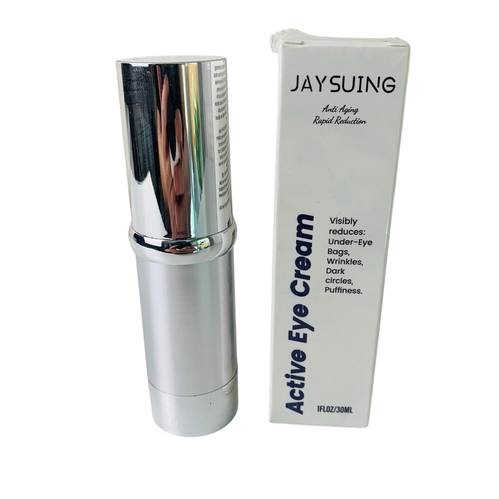 Lot of 2 JAYSUING Active Eye Cream 30ml Anti Aging Dark Circles Wrinkles
